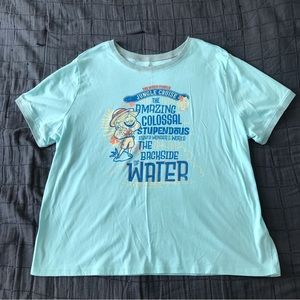 Disney parks the jungle cruise womens blue short sleeve Size XL